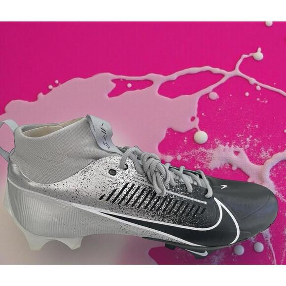 Nike Vapor Edge 360 Pro 2 Grey Black Football Cleats HF3454-003 Men\'s Size 16 main image 12